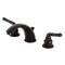 Kingston Brass KB965B Widespread Bathroom Faucet, Oil Rubbed Bronze KB965B - alternate 1